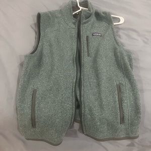 2 Vests (Patagonia and Tre Nero) and 1 Patagonia Sweater